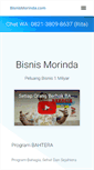 Mobile Screenshot of bisnismorinda.com